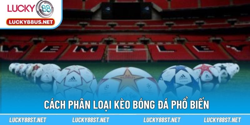 Cách phân loại kèo bóng đá phổ biến