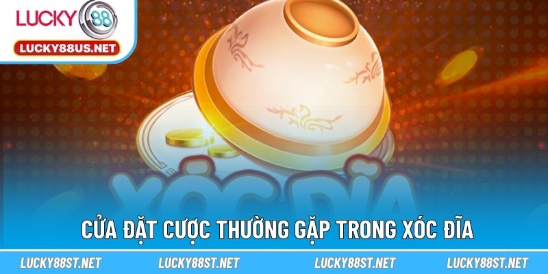 Cửa đặt cược thường gặp trong xóc đĩa